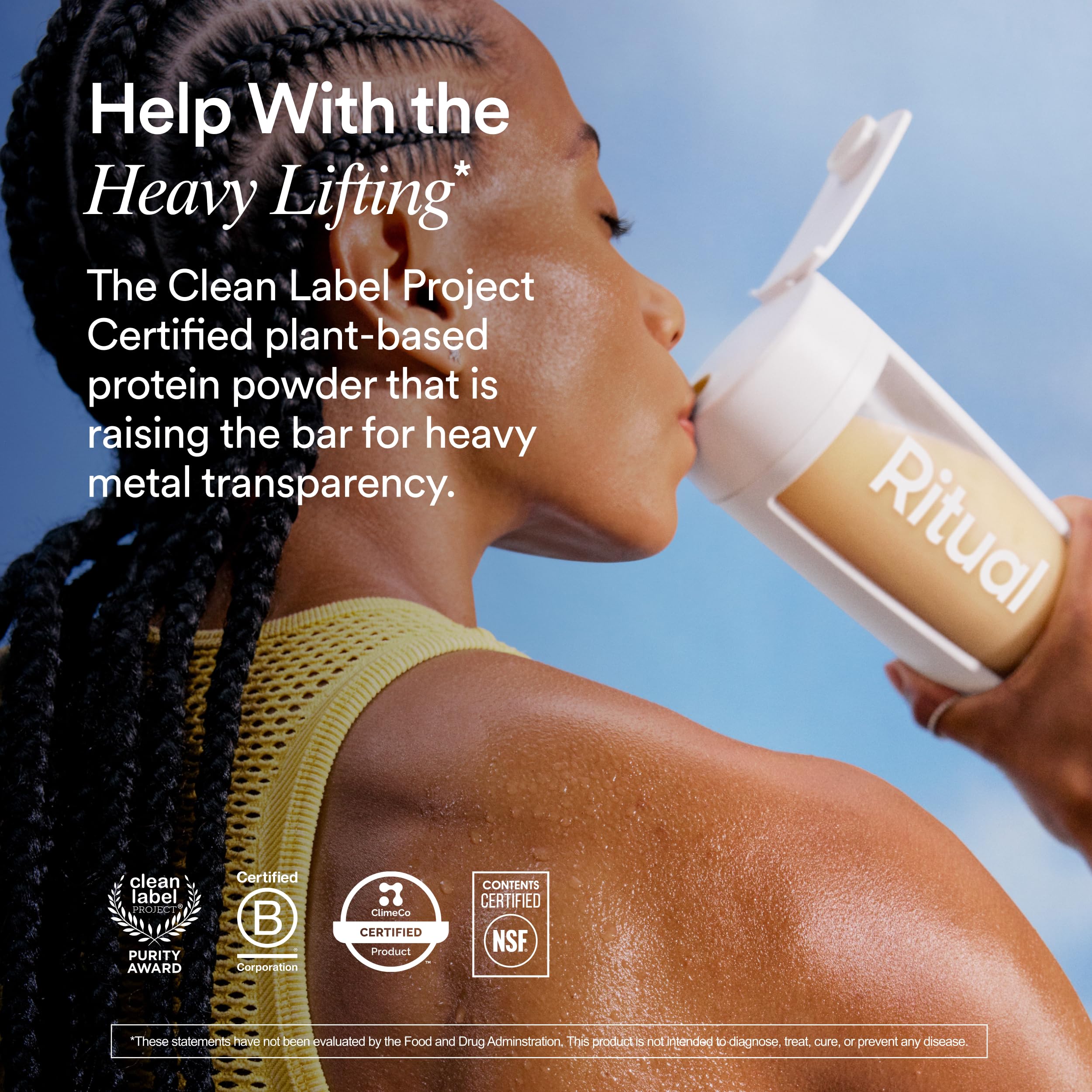 Ritual Vegan Protein Powder – 20g Plant-Based Protein

