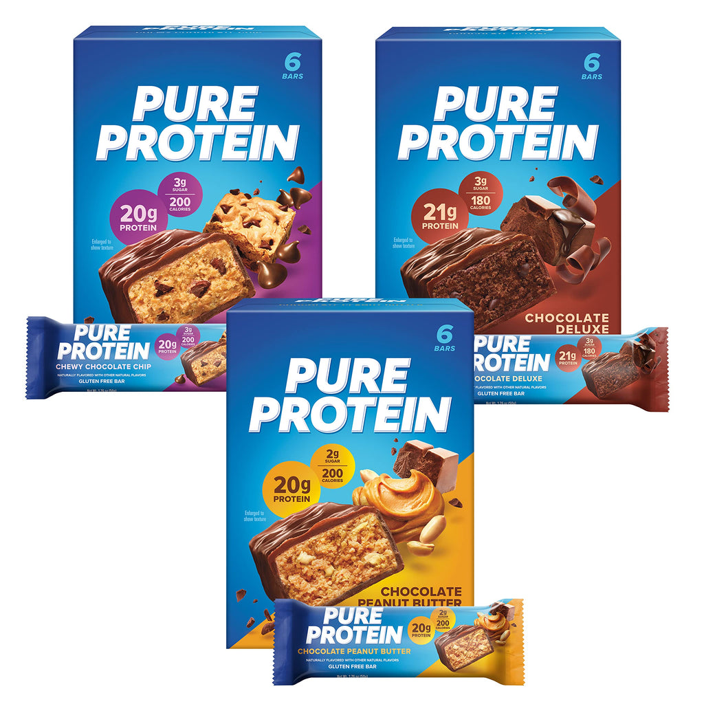 Pure Protein Bars Gluten-Free High-Protein

