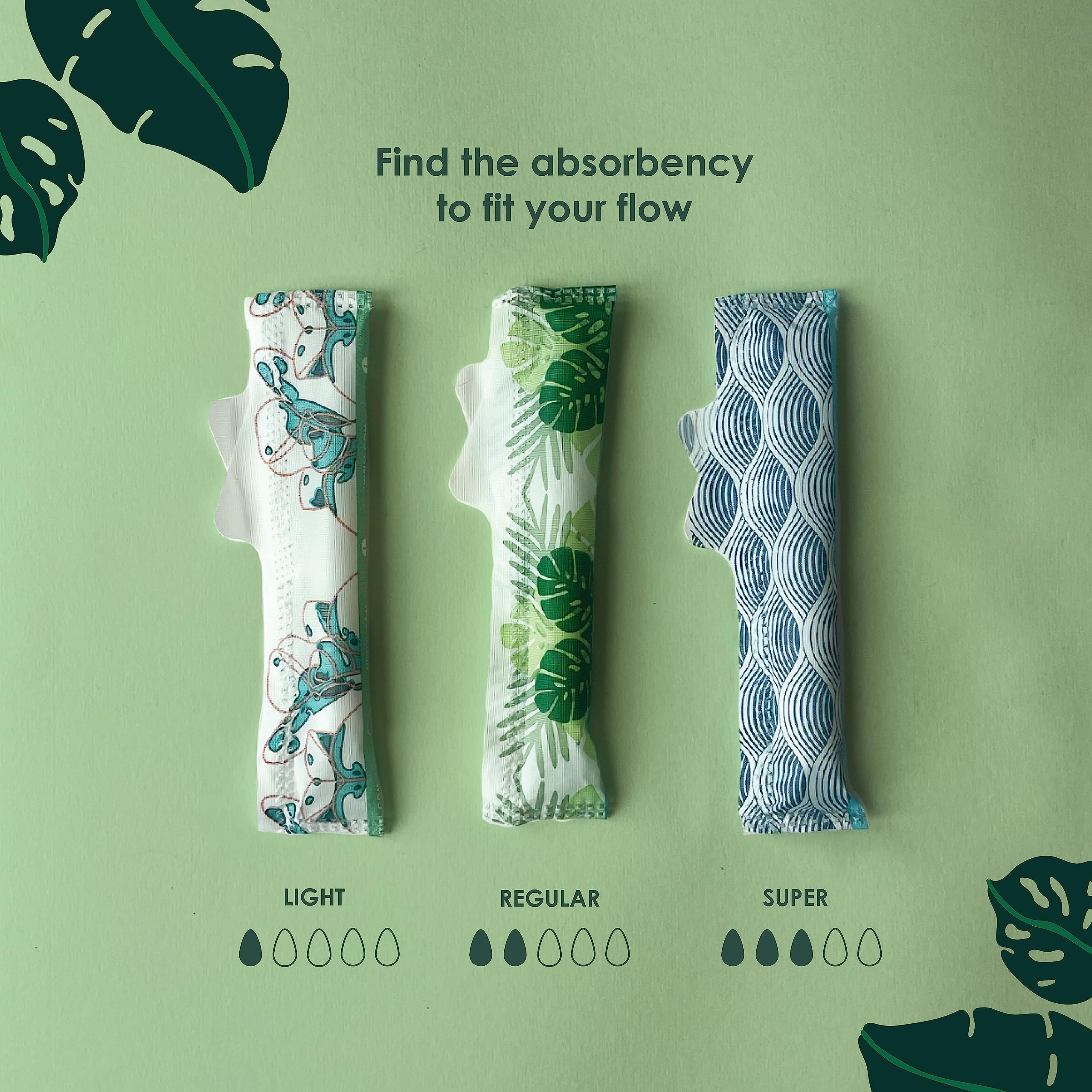 L. Organic Cotton Tampons BPA-Free Applicator

