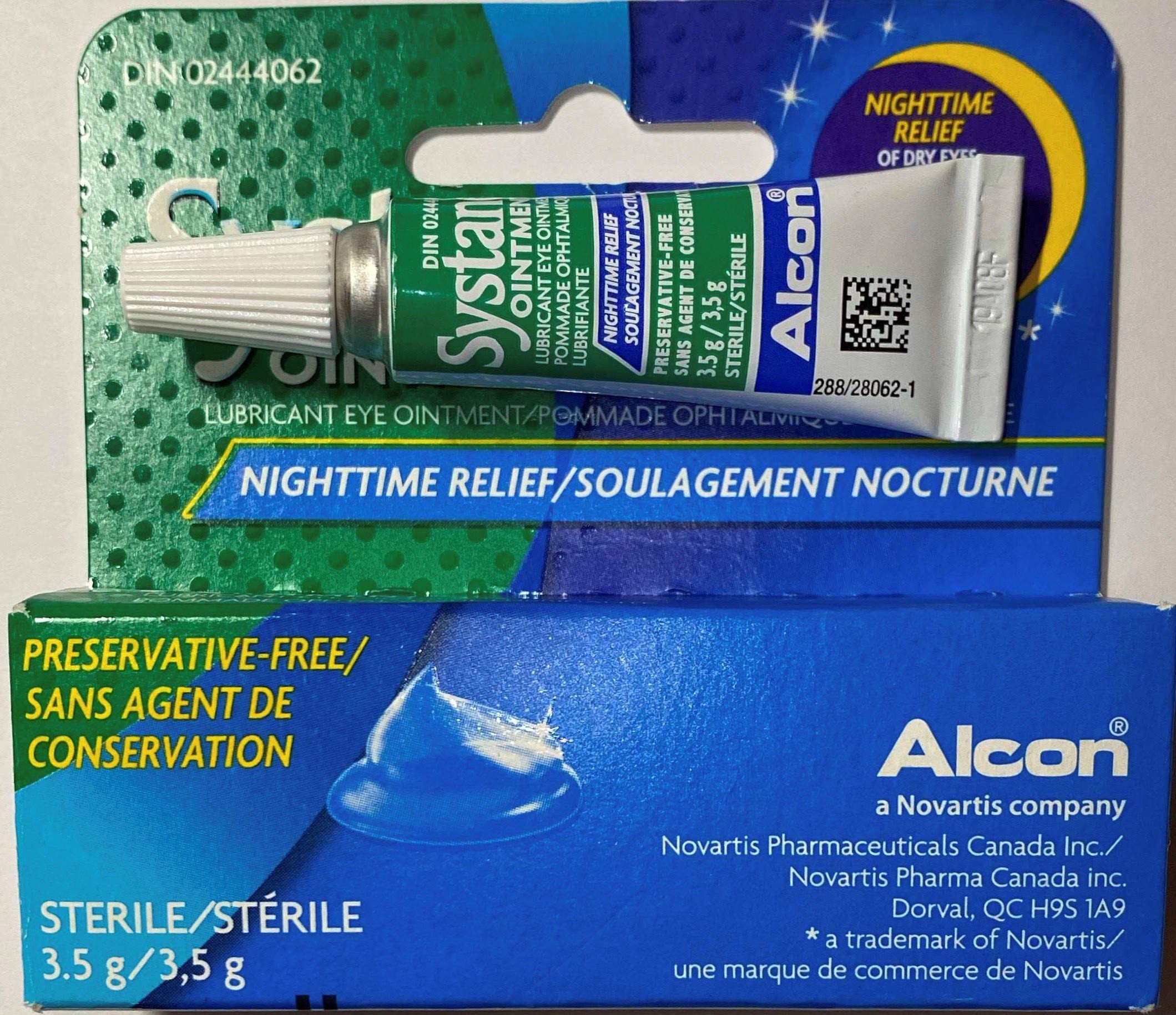 Systane Nighttime Eye Ointment Overnight Dry Eye Relief

