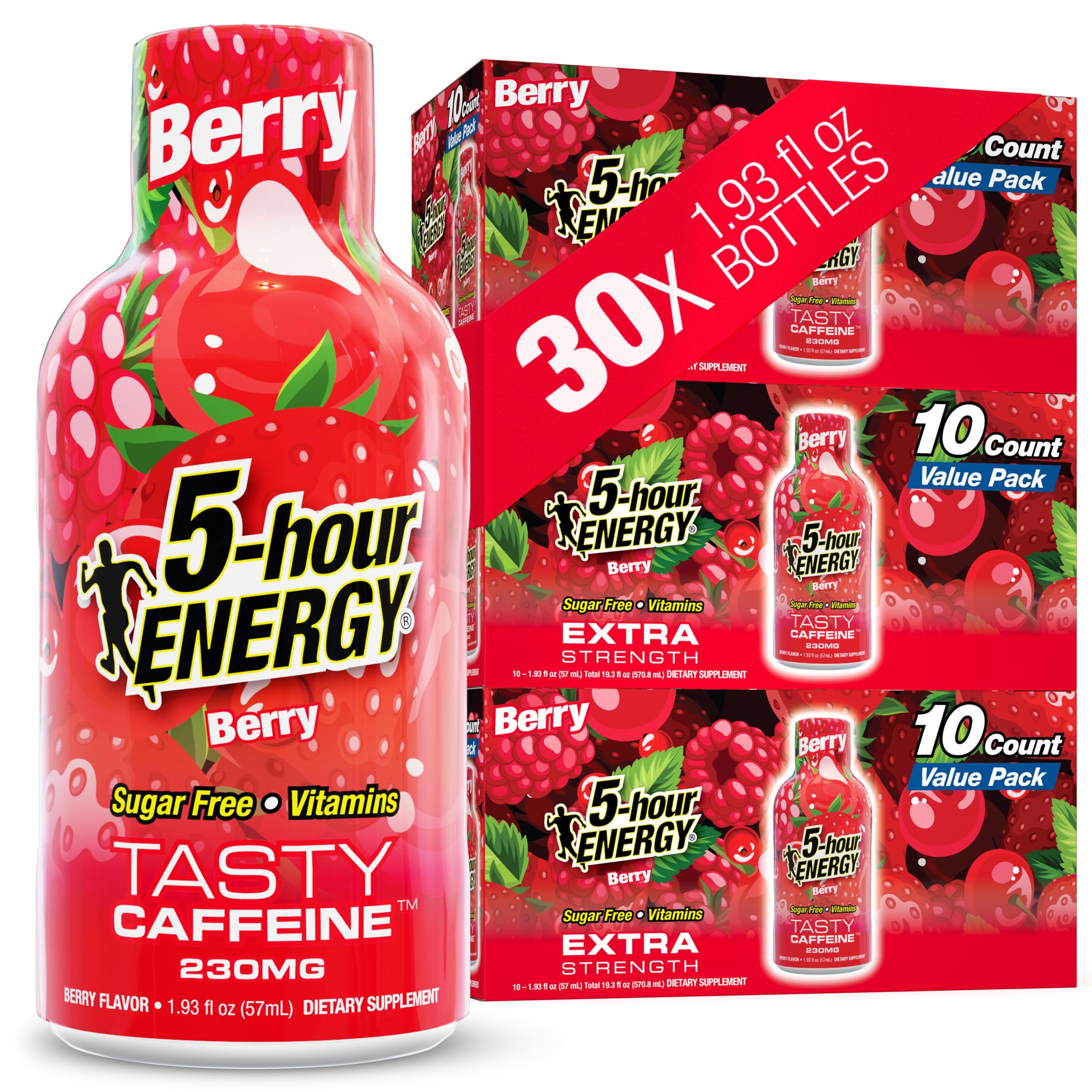 5-hour ENERGY Extra Strength Caffeine Energy Shot - Sugar Free