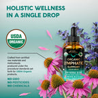 USDA Organic Lymphatic Drainage Supplement - Echinacea

