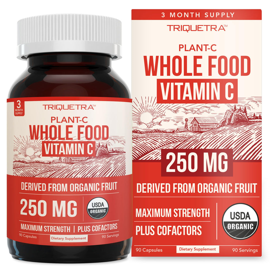 Plant-C Organic Vitamin C Supplement - Whole Food Bioavailable

