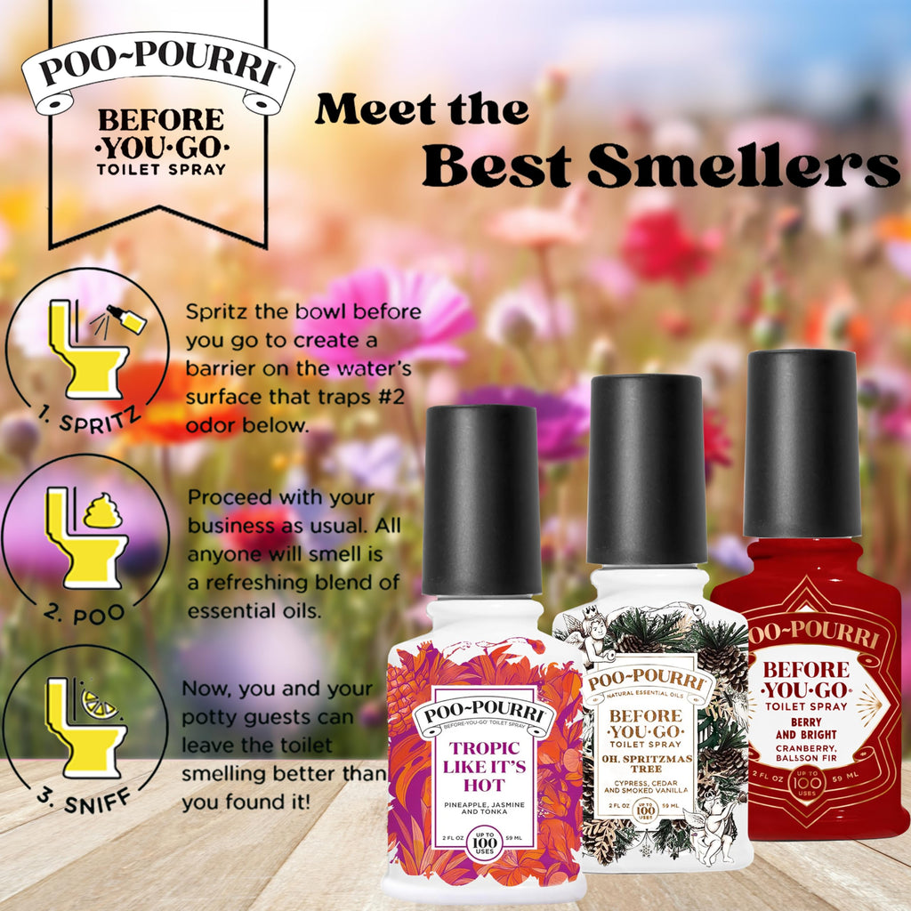 Poo-Pourri Before-You-Go Toilet Spray | USA Made

