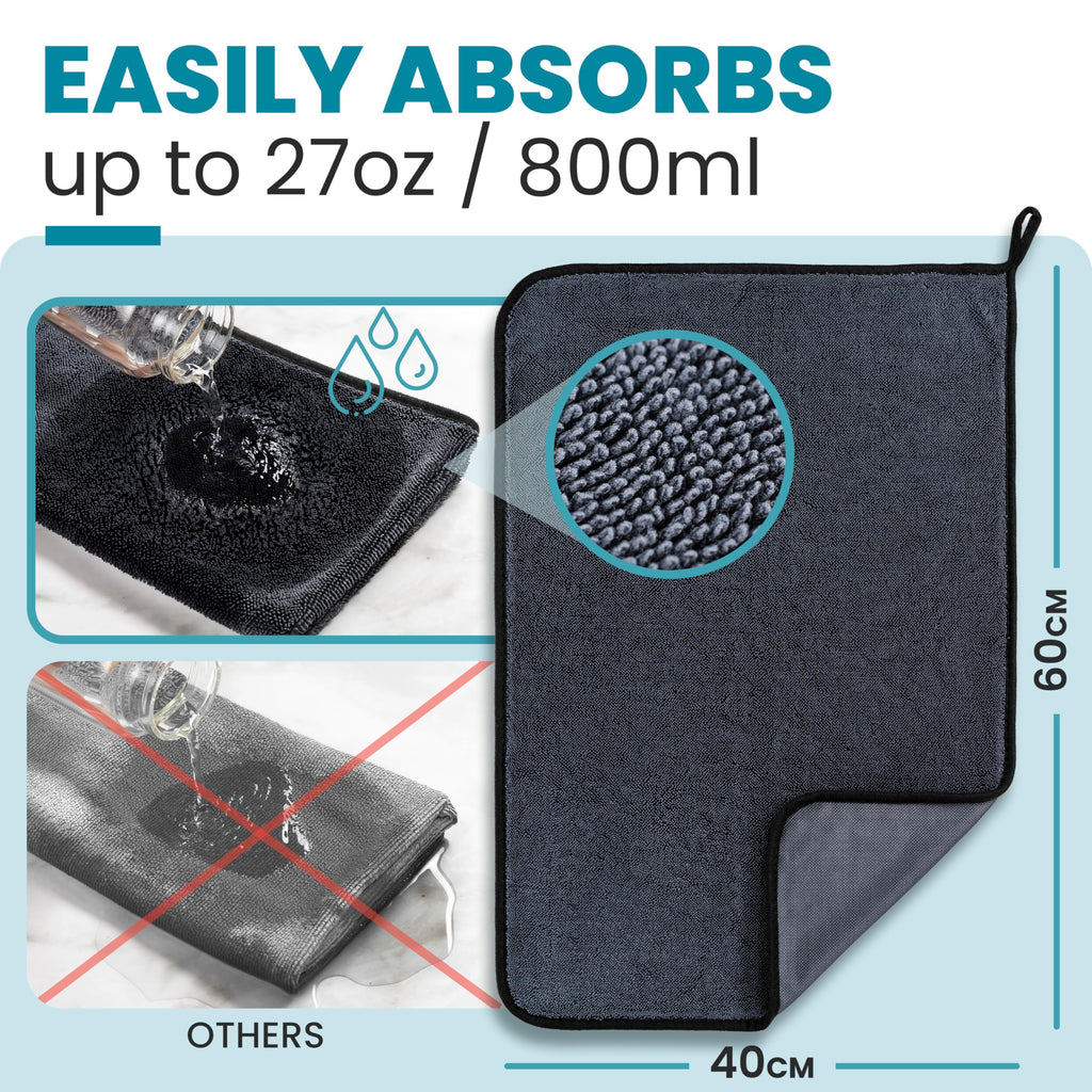 Shiny Wipes Drying Towel – Ultra Absorbent Microfiber

