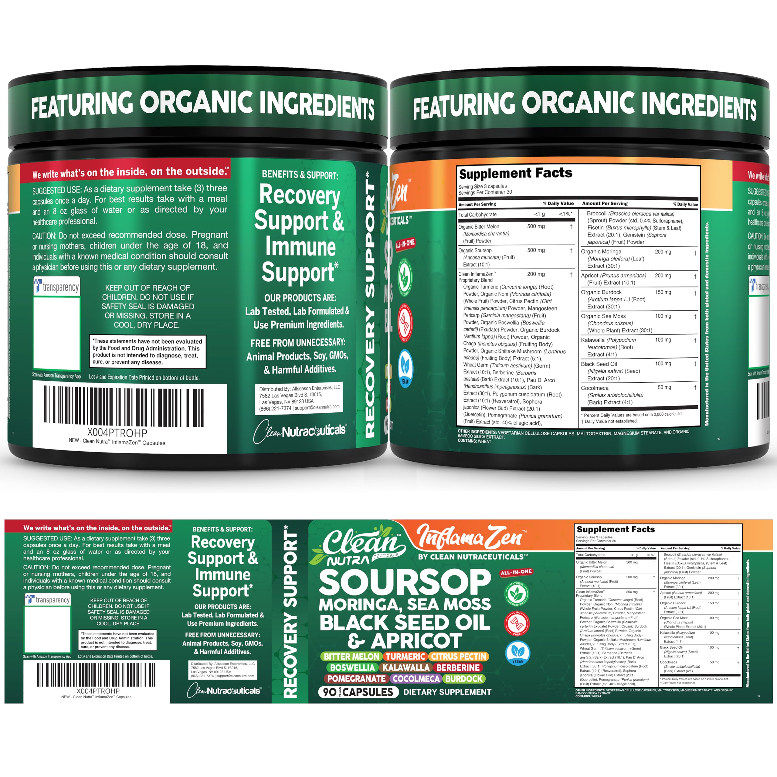 Clean Nutraceuticals Antioxidant Support Supplement

