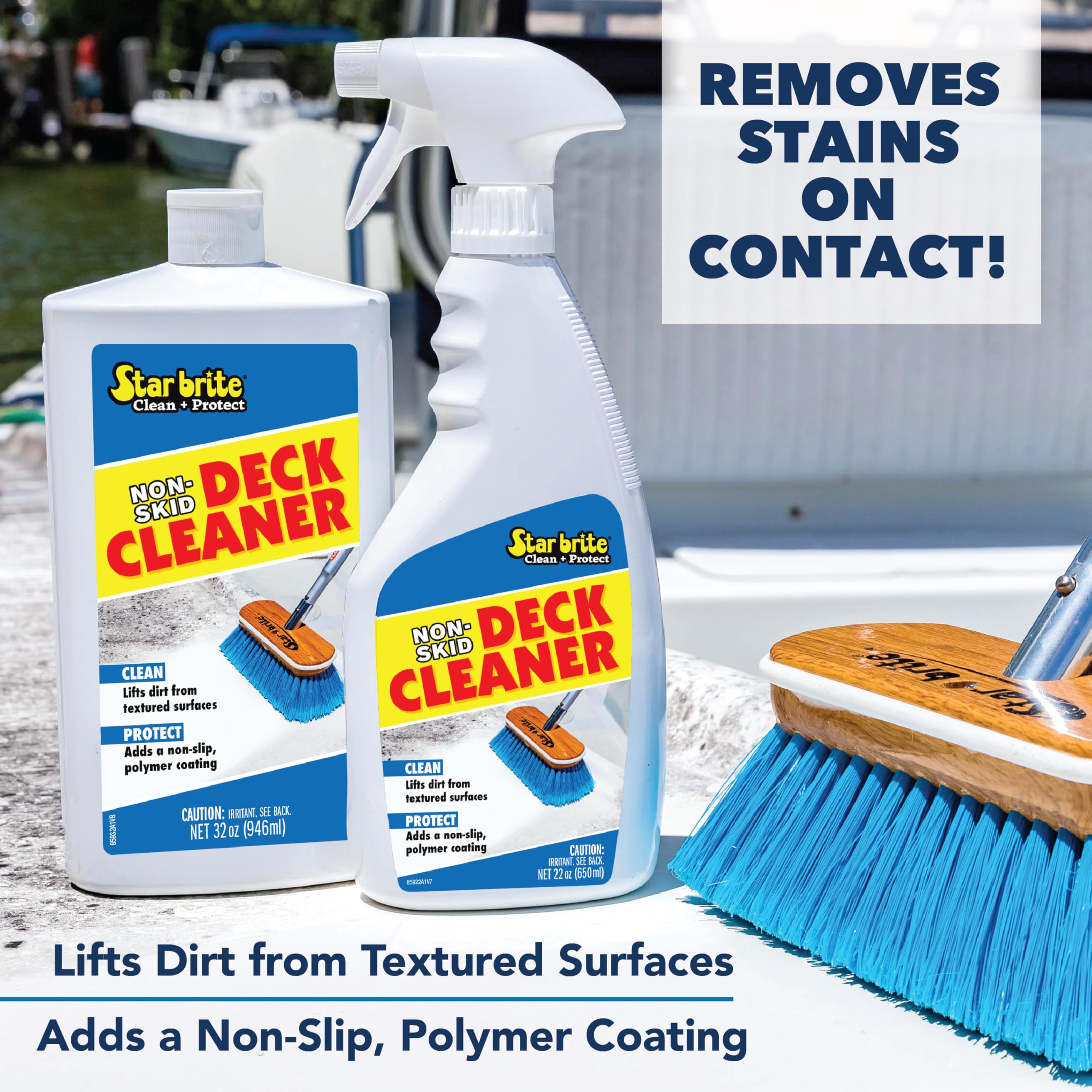 STAR BRITE Non-Skid Deck Cleaner & Protectant Boat Deck Wash

