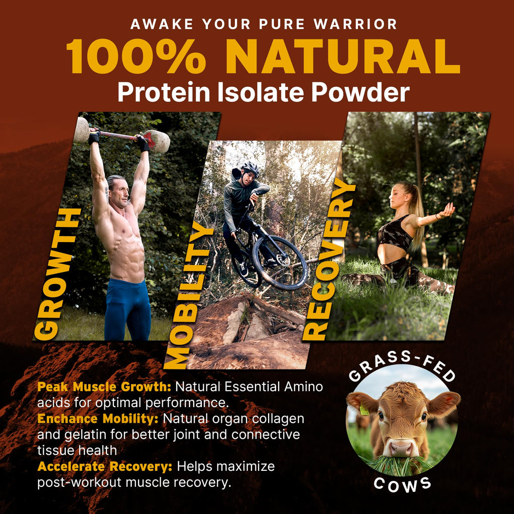 Beef Protein Powder - Paleo Pro Grass-Fed | Gluten Free

