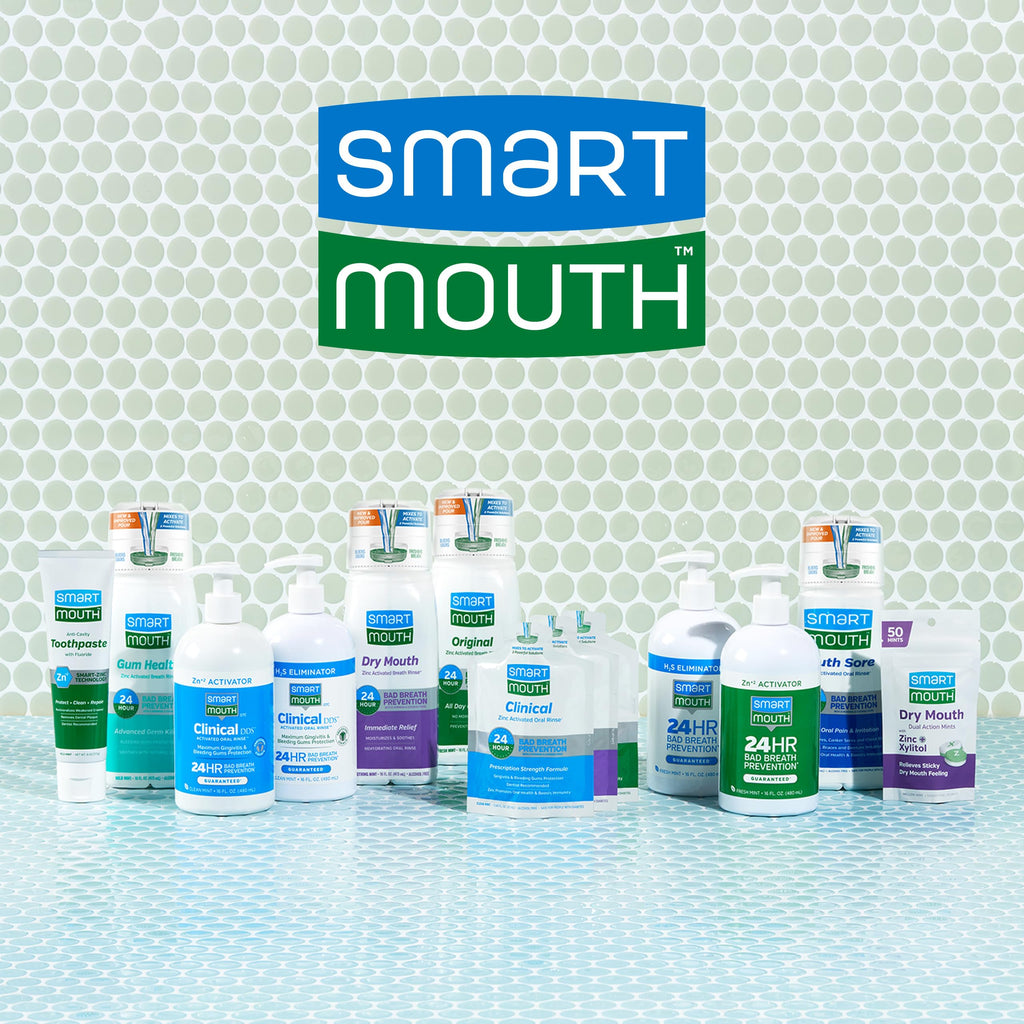 SmartMouth Original Zinc Activated Mouthwash - Alcohol-Free

