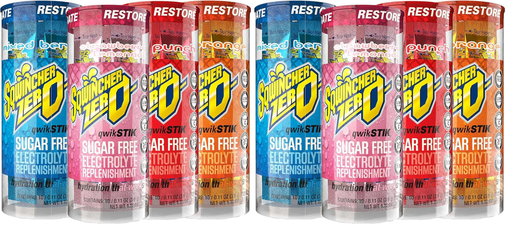 Sqwincher Qwik Stik Sugar Free Electrolyte Drink Mix