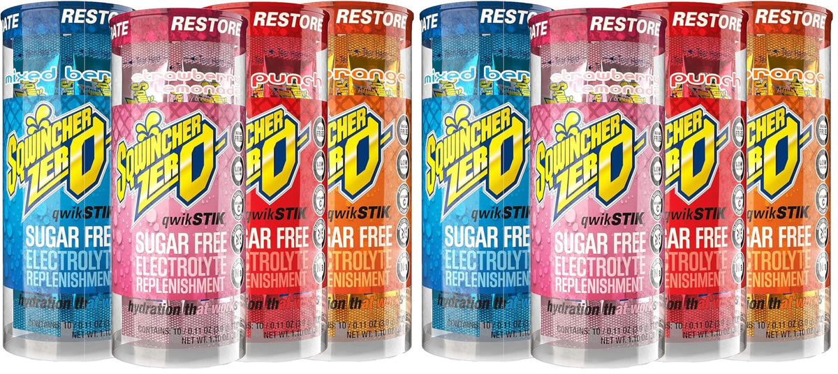 Sqwincher Qwik Stik Sugar Free Electrolyte Drink Mix