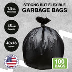 Top Knot Bags Trash Bags Star-Sealed Bottom


