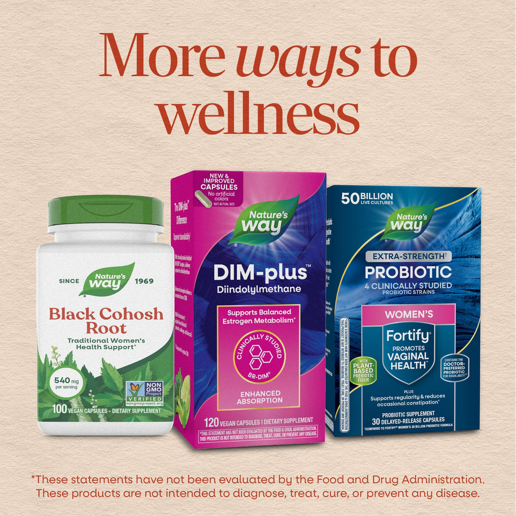 Nature's Way DIM-Plus DIM Supplement for Estrogen Metabolism


