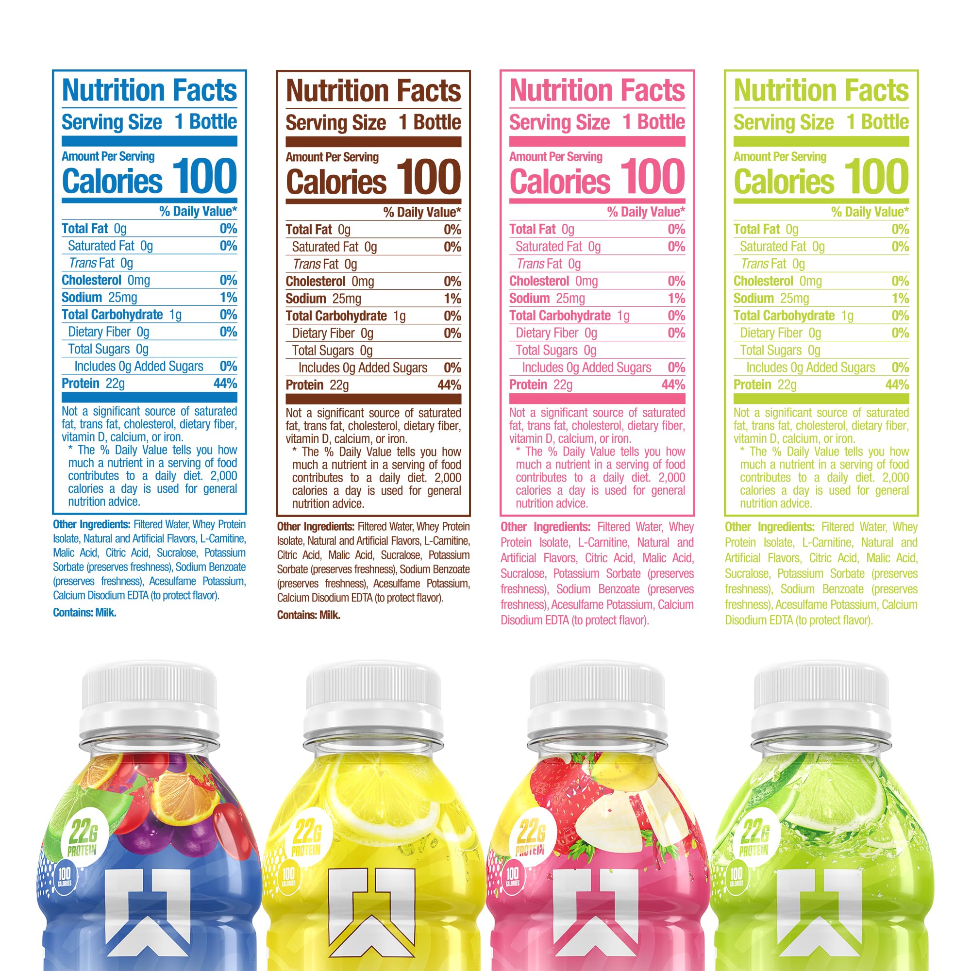 RYSE Clear Protein Drink - 22g Whey Isolate, Sugar-Free

