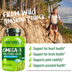 Naturelo Burpless Omega-3 Fish Oil EPA & DHA


