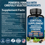 StrongVit Cortisol Support Supplement with Magnesium

