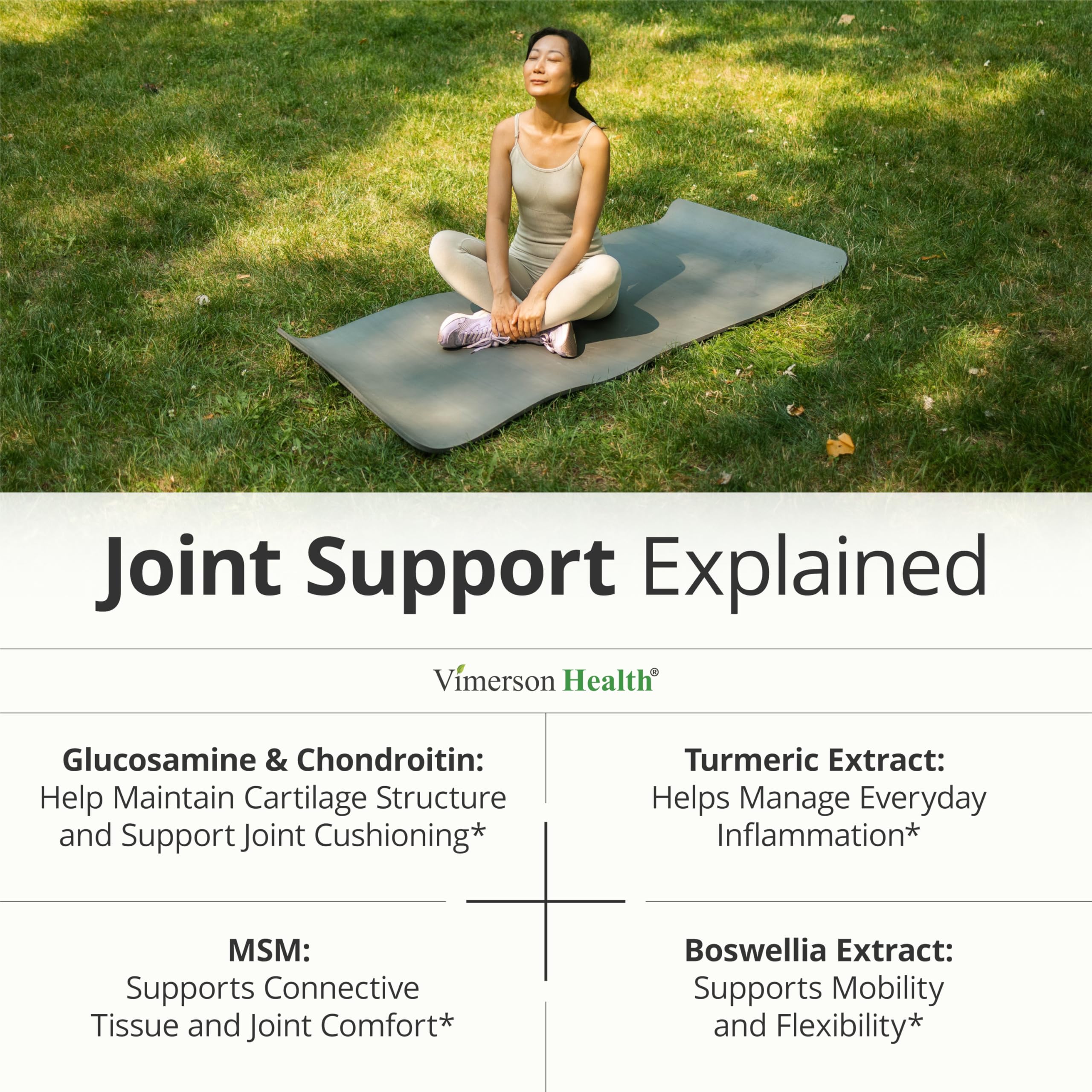Glucosamine Chondroitin MSM Joint Support | Daily Comfort

