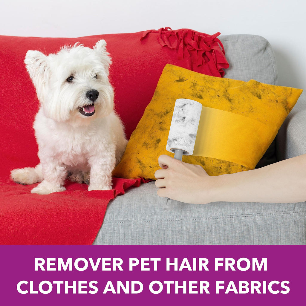 MEIQIHOME Pet Hair Lint Roller Extra Sticky - Portable


