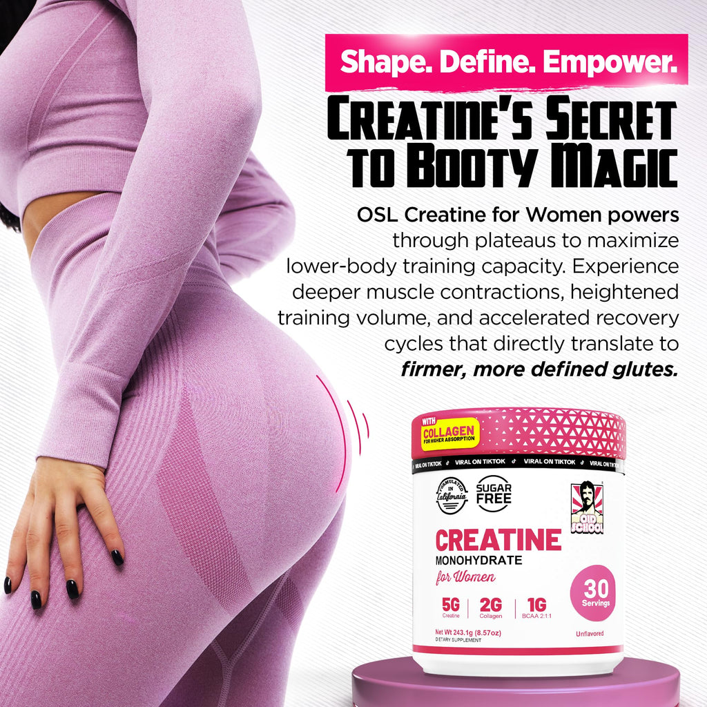 Old School Labs Creatine for Women – Post-Workout

