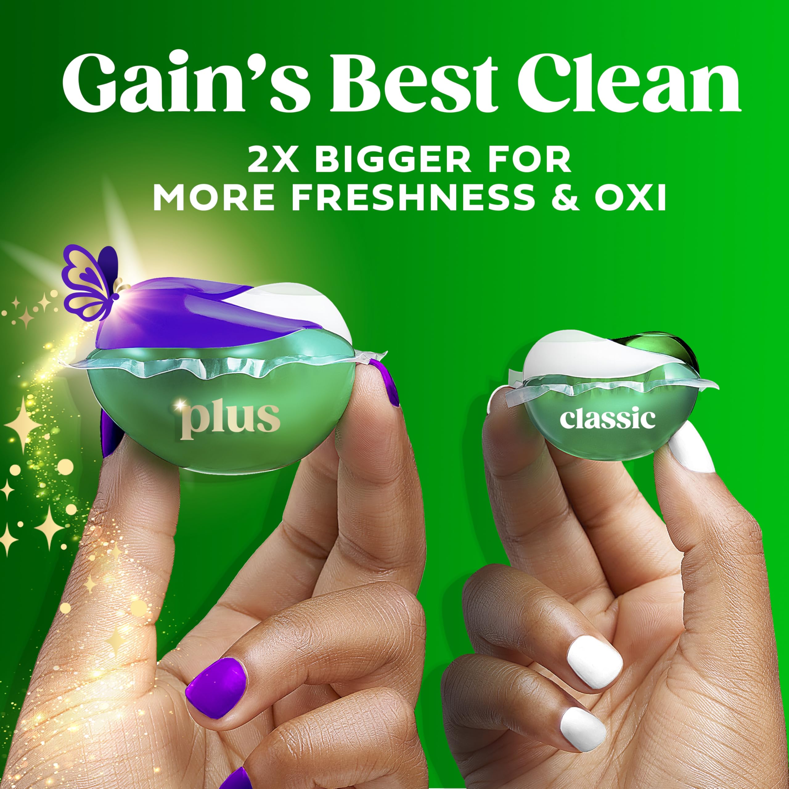 Gain Plus Flings Pods Laundry Detergent – All-In-One Clean

