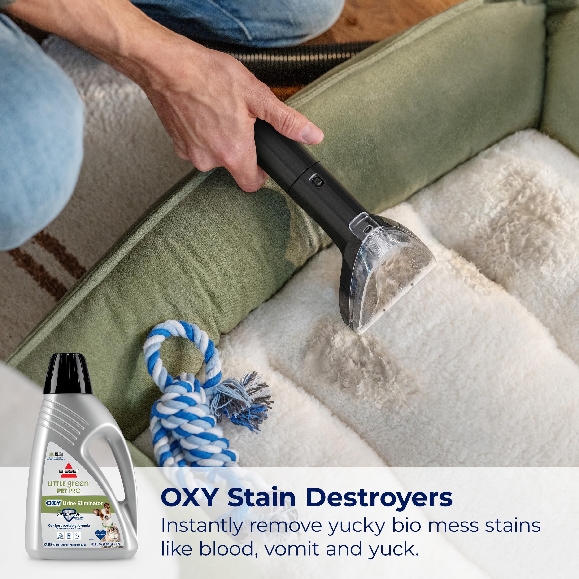 BISSELL Little Green PET-PRO-OXY Formula | Portable Cleaners

