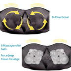 InvoSpa Shiatsu Massager with Heat - Deep Tissue Neck & Back

