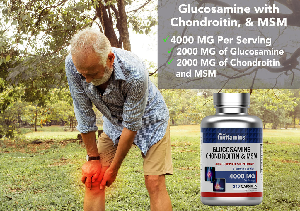 tnvitamins Glucosamine Chondroitin MSM Capsules

