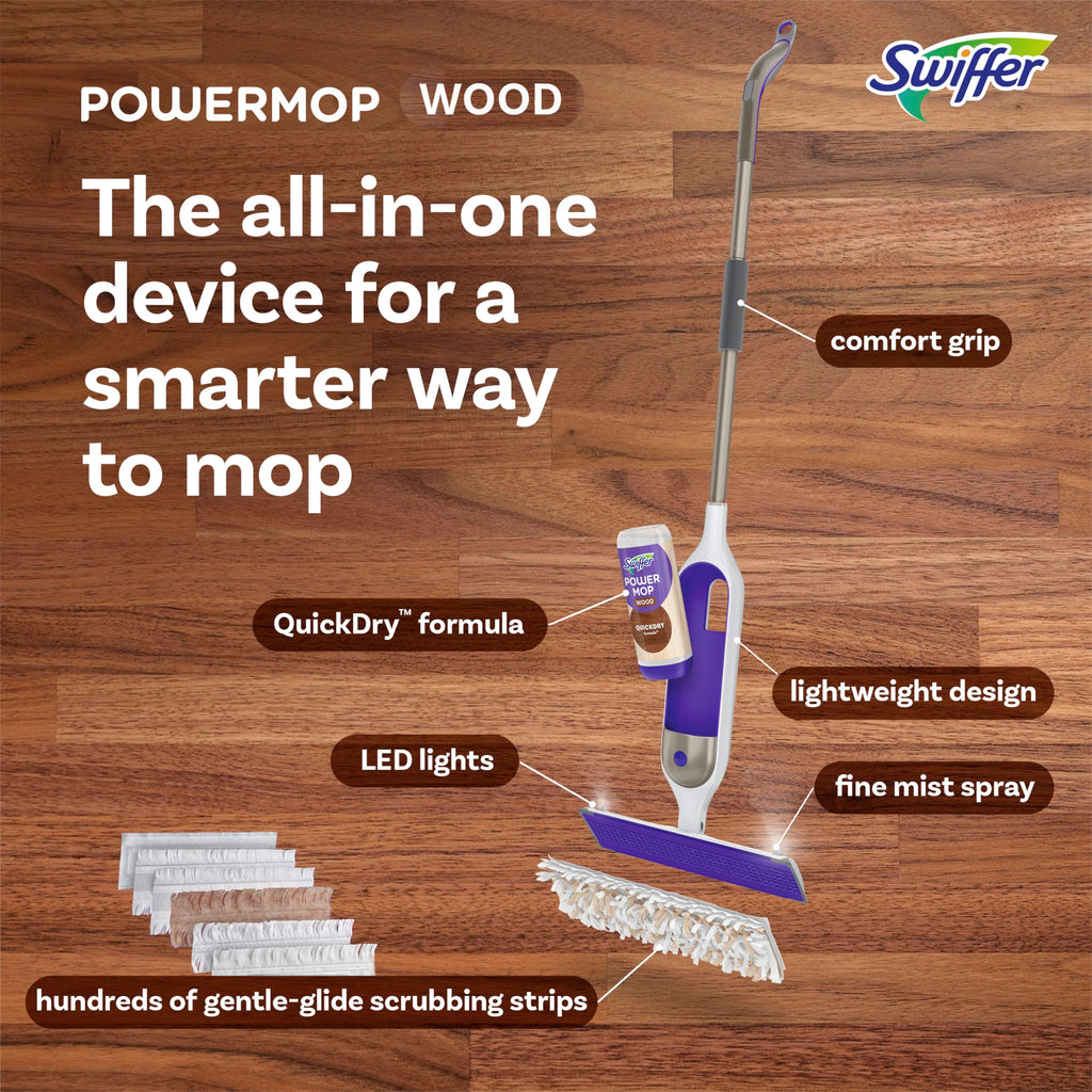 Swiffer PowerMop All-In-One Floor Cleaning System

