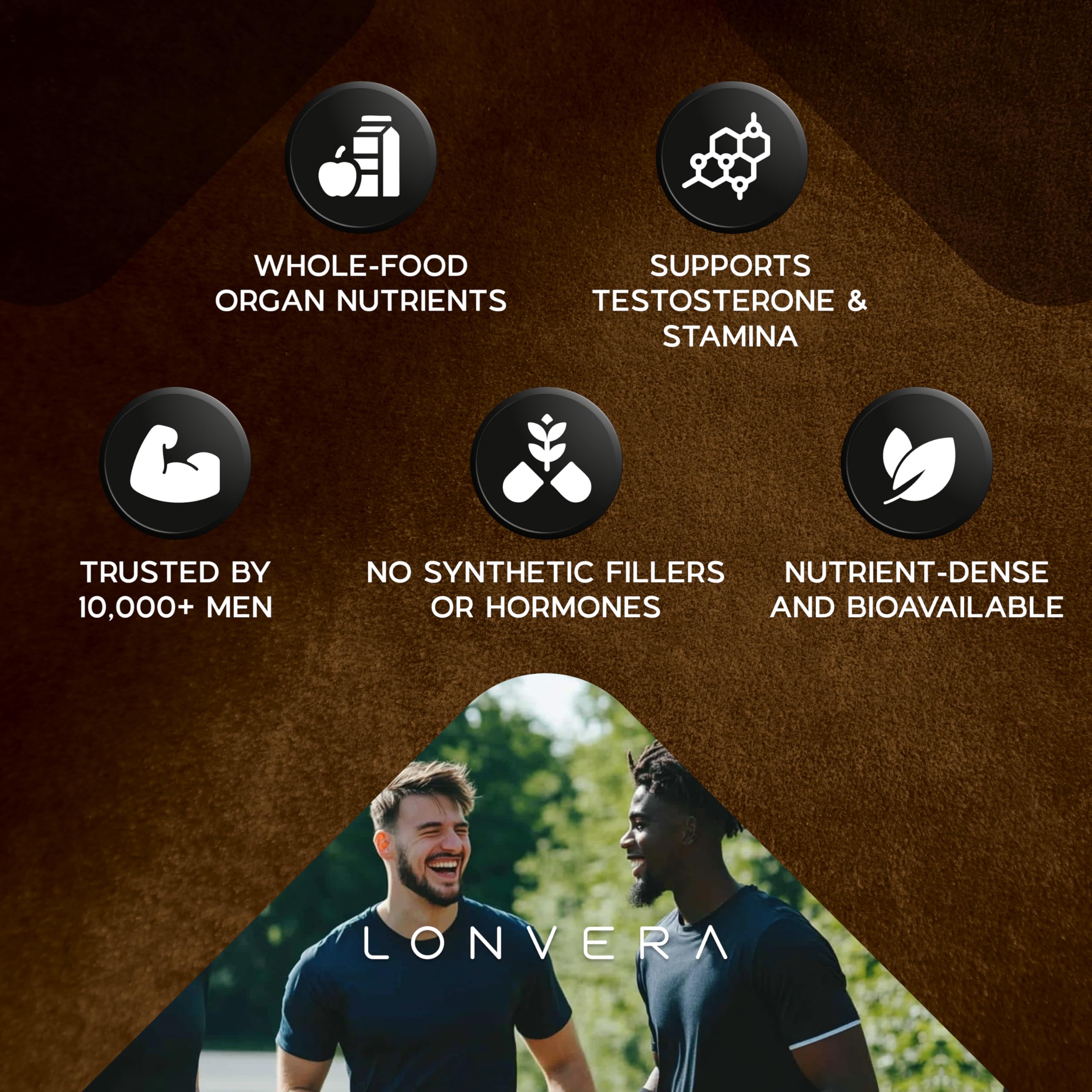 Vital Bull Beef Organ Supplement for Men | Freeze-Dried

