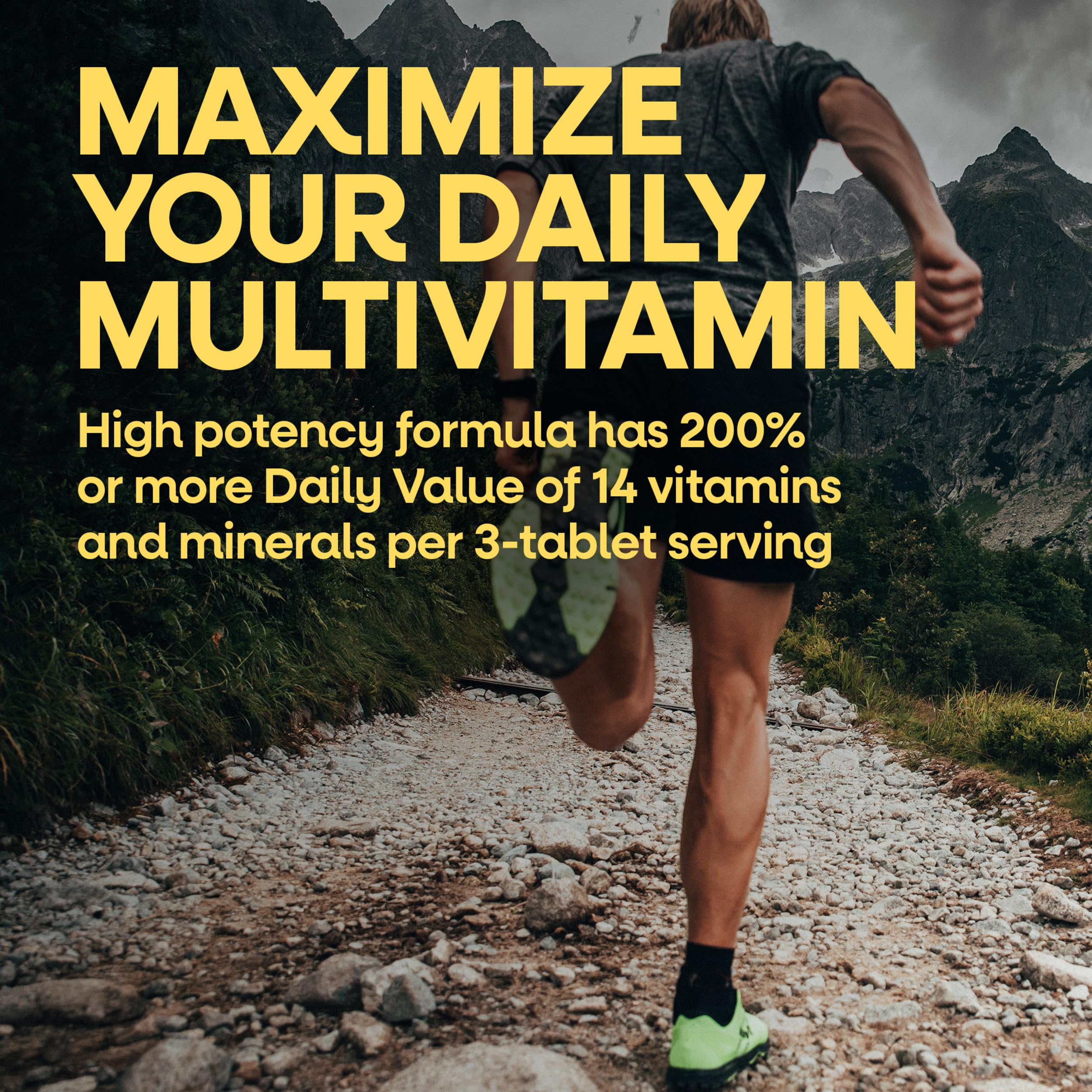 Nature's Way Alive Men's Max3 Multivitamin | High Potency Energy

