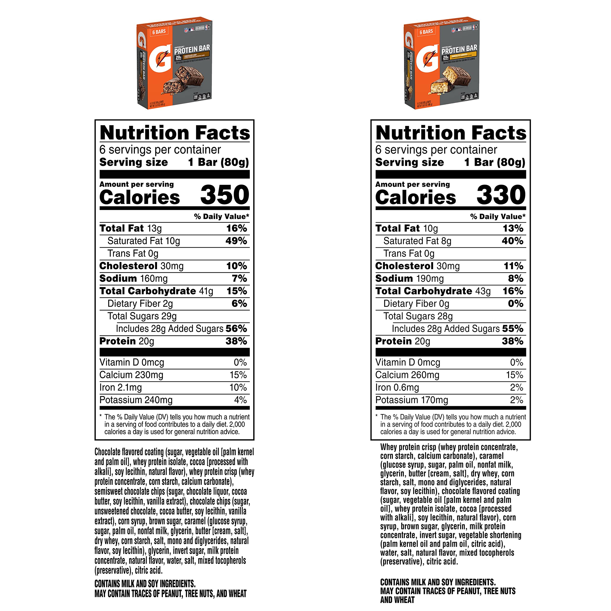 Gatorade Whey Protein Bars Assorted

