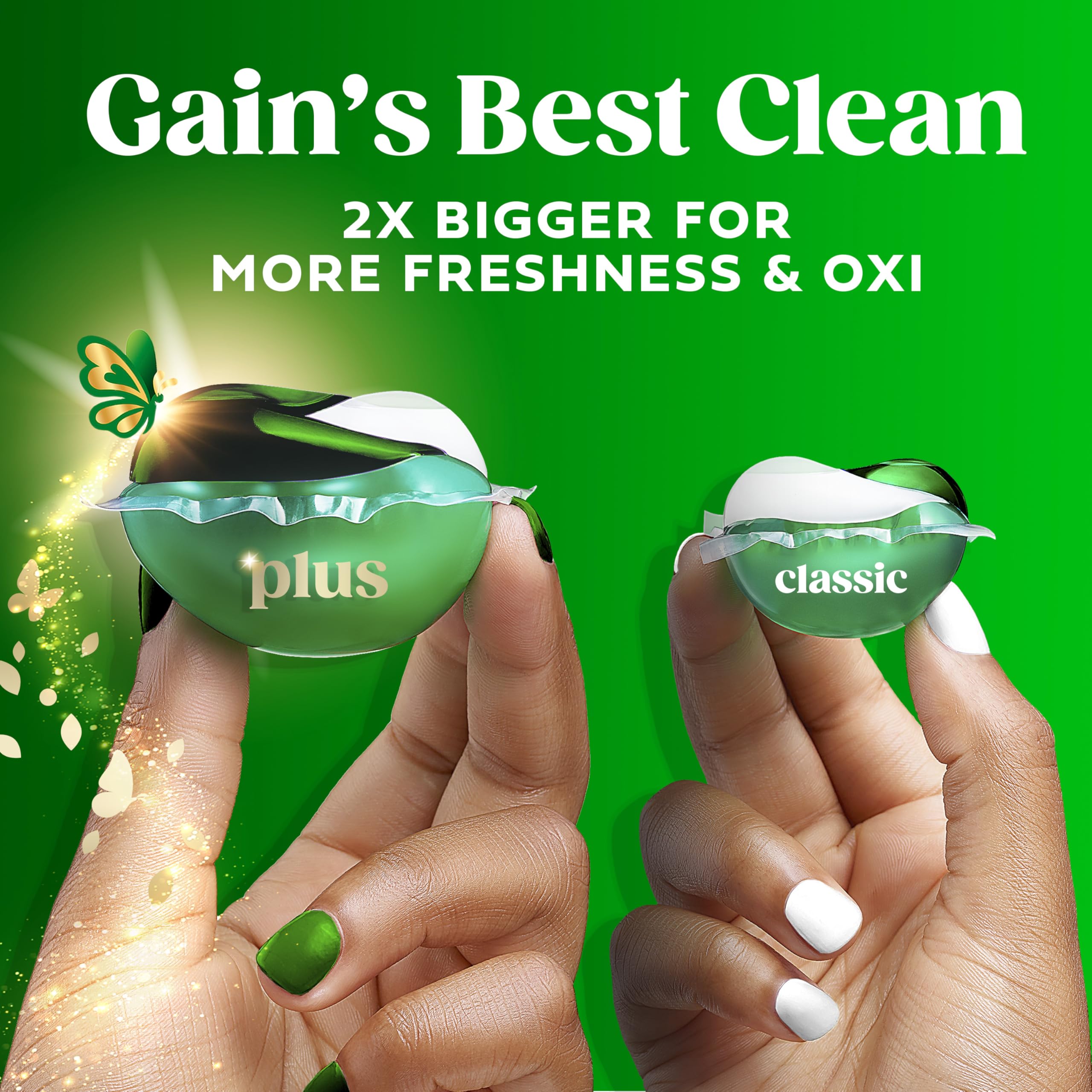 Gain All-in-One Laundry Detergent for Deep Clean | Freshness

