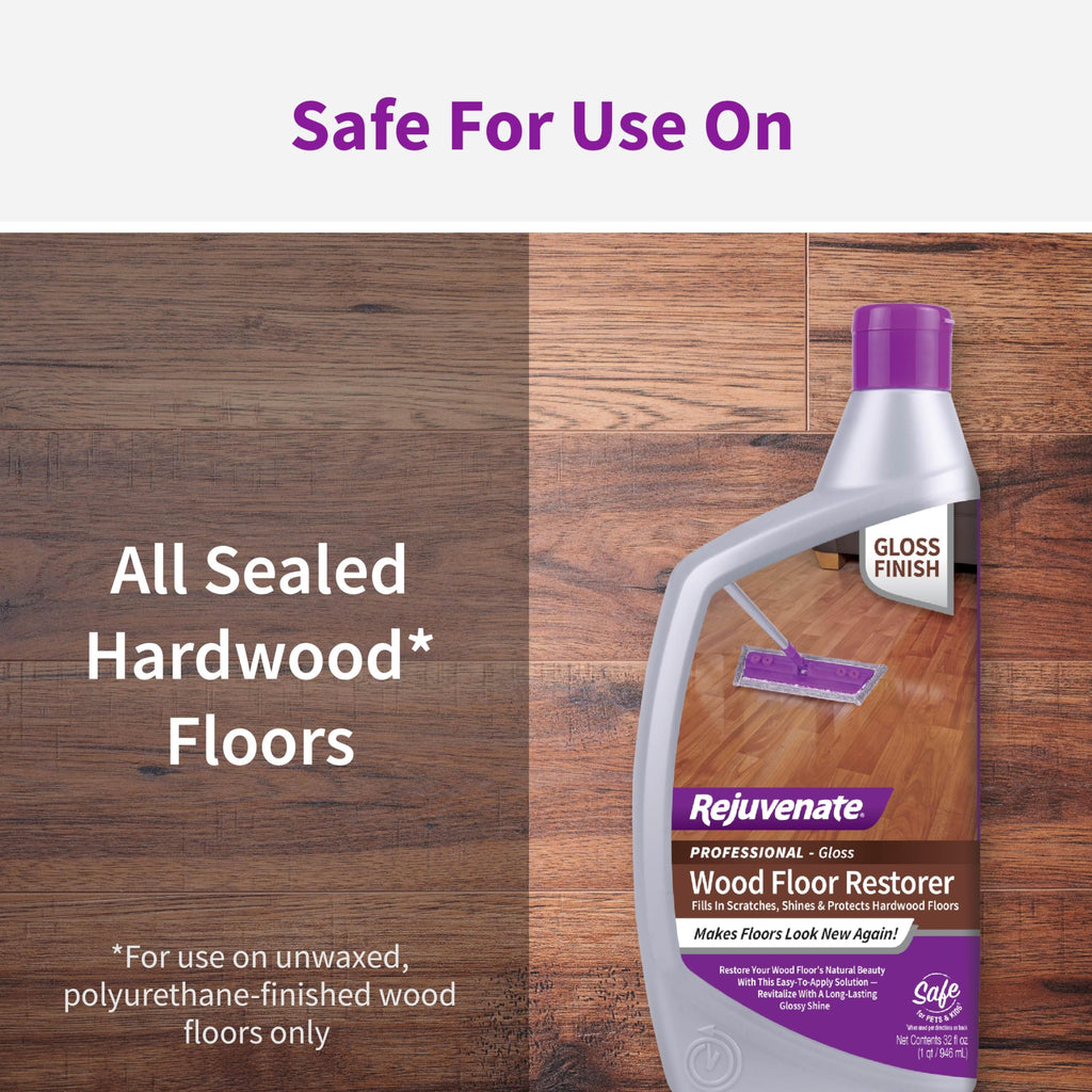 Rejuvenate Wood Floor Restorer for Polyurethane Floors

