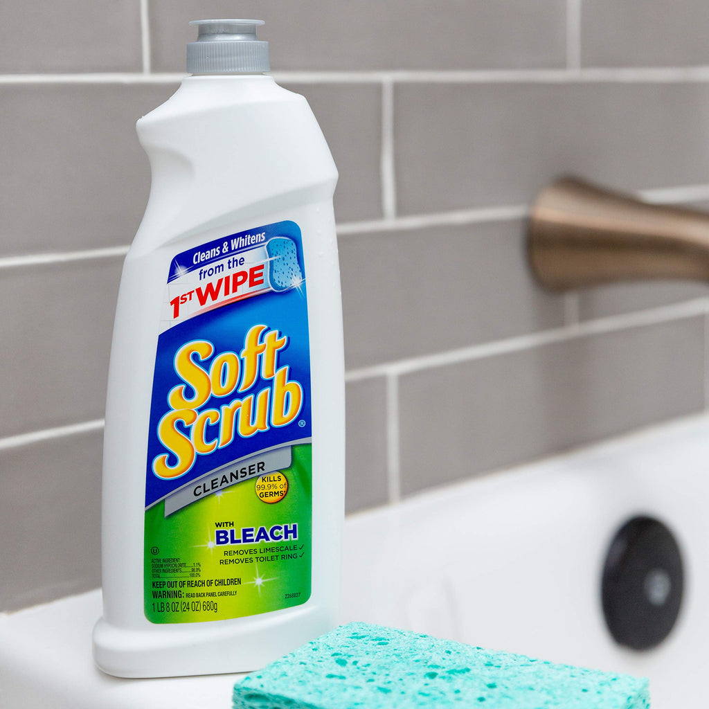 Soft Scrub Antibacterial Cleaner with Bleach

