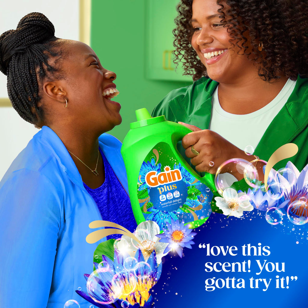 Gain Plus Liquid Detergent with Oxi | All-Day Fresh


