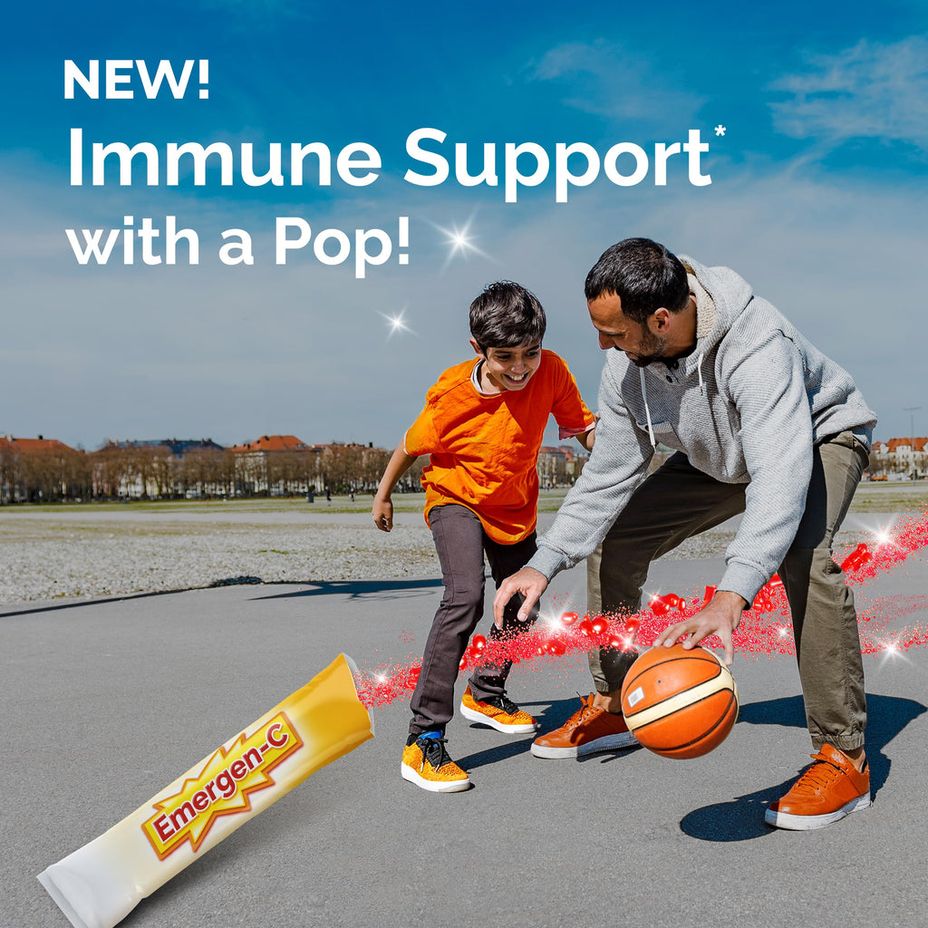 Emergen-C Immune Support Vitamin C with B Vitamins Zinc

