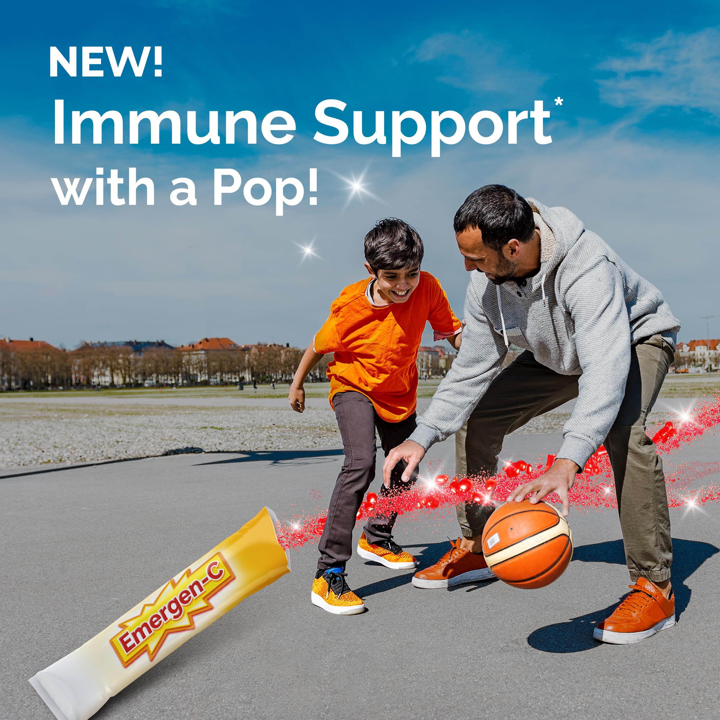 Emergen-C Immune Support Vitamin C with B Vitamins Zinc

