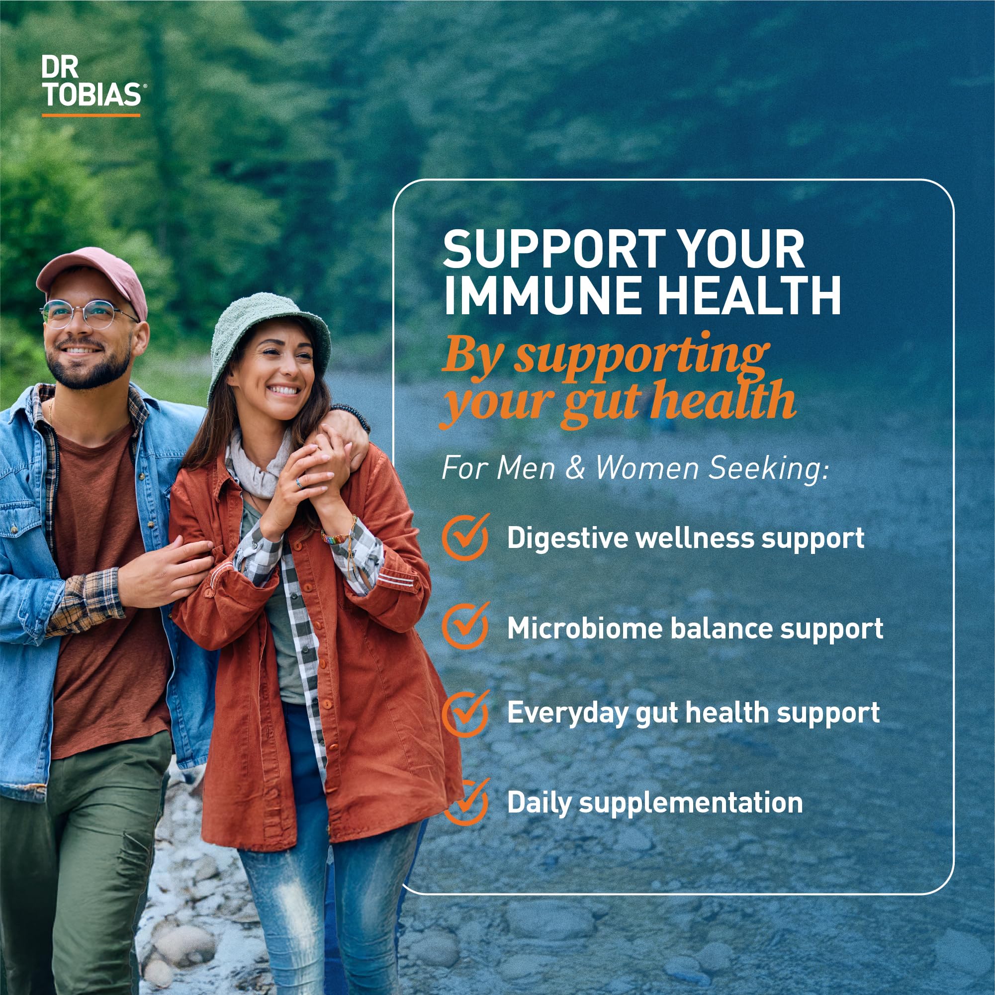 Dr. Tobias Deep Immune Probiotic + Prebiotic | Immune & Gut

