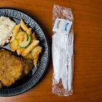 KitchenDine Wrapped Disposable Cutlery Set with Napkin

