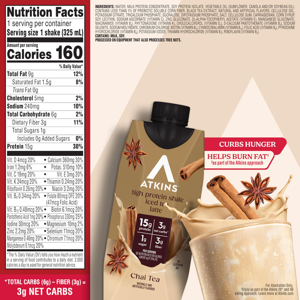 Atkins Ready-to-Drink Protein Shake | High Protein Keto

