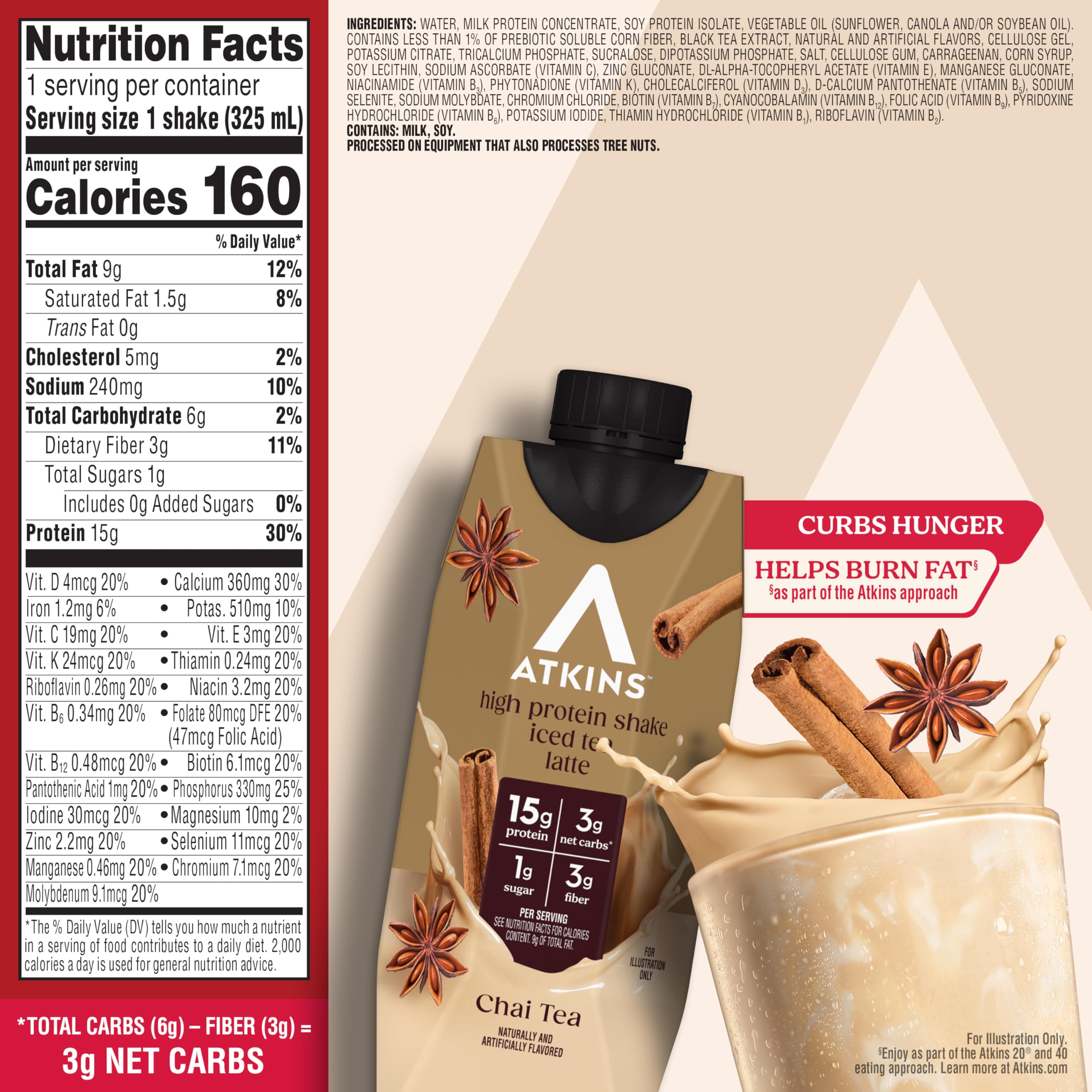 Atkins Ready-to-Drink Protein Shake | High Protein Keto

