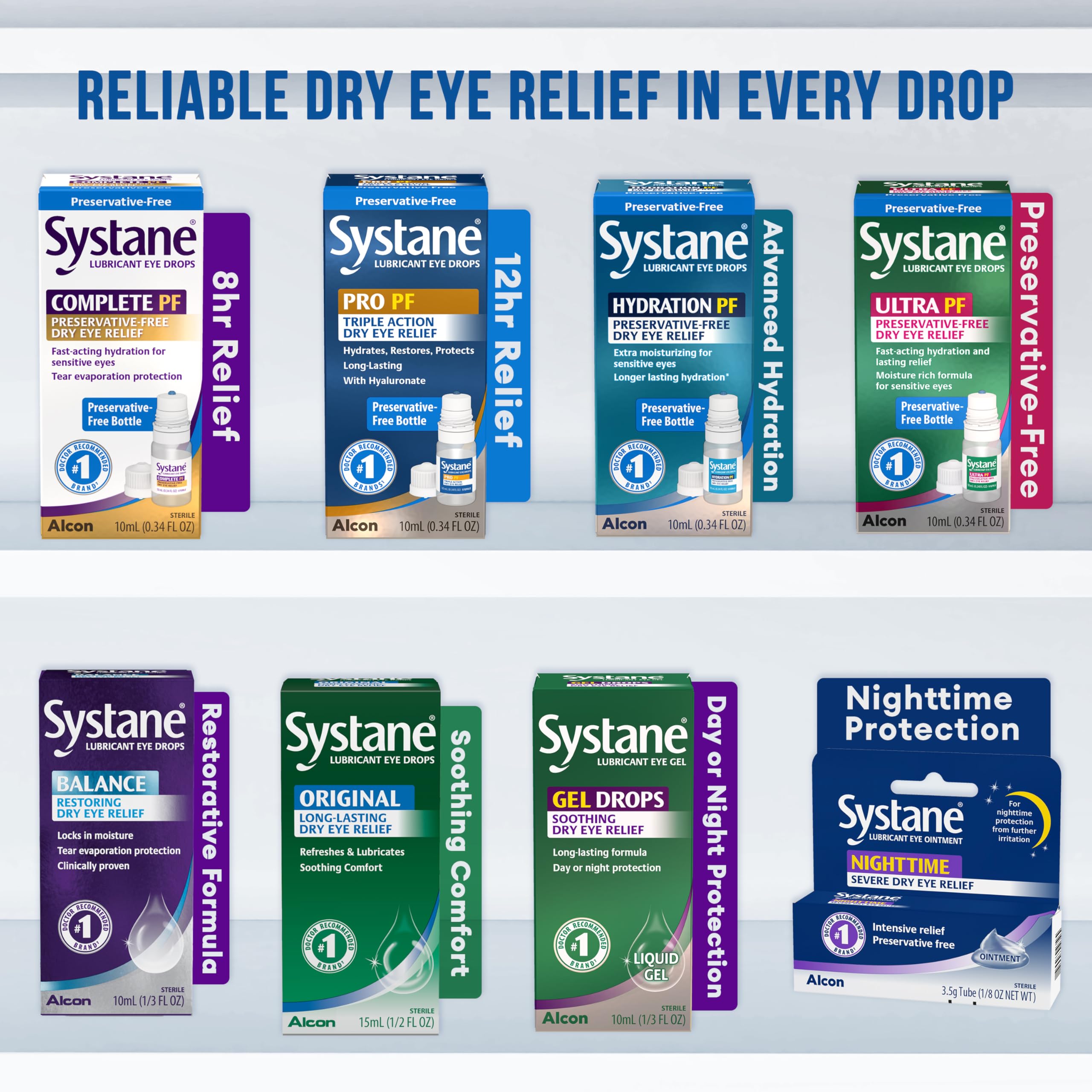 Systane Complete Preservative Free Dry Eye Drops | Unit-Dose

