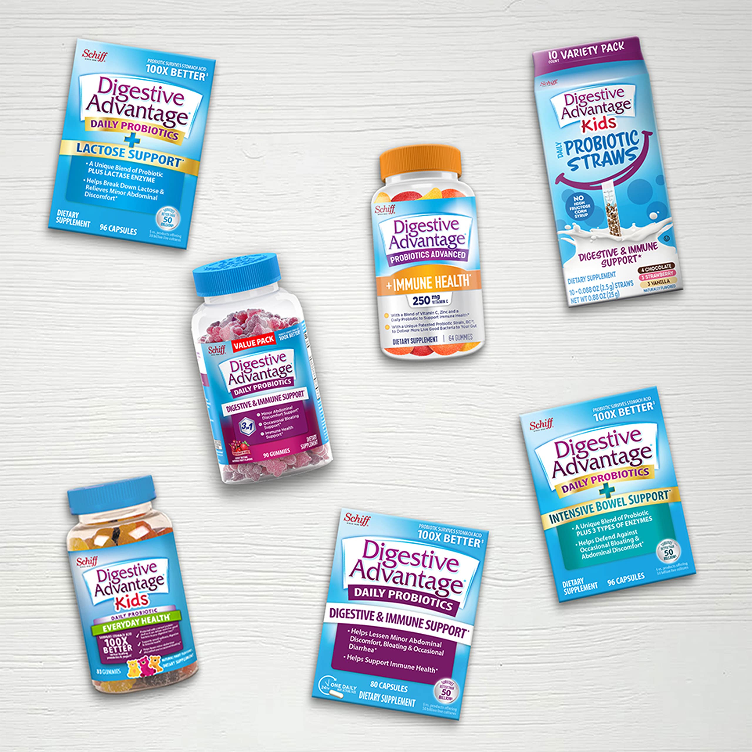 Digestive Advantage Probiotic Gummies for Digestive Health


