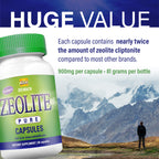 Zeolite Pure Capsules Detox for Full-Body Cleanse

