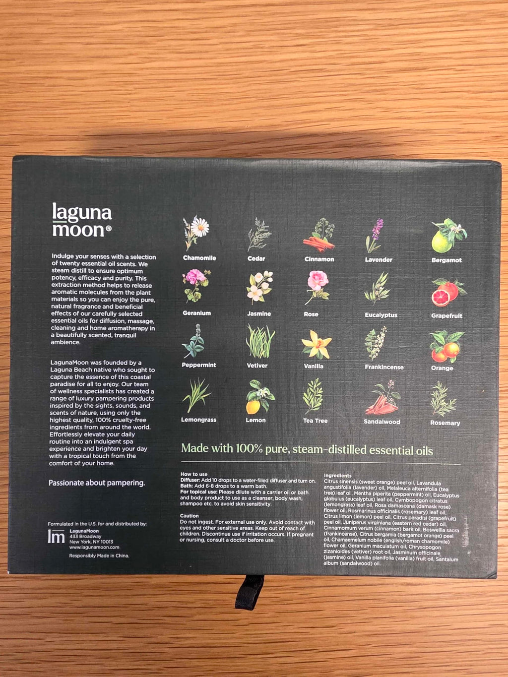 Lagunamoon Essential Oils Set for Diffusers

