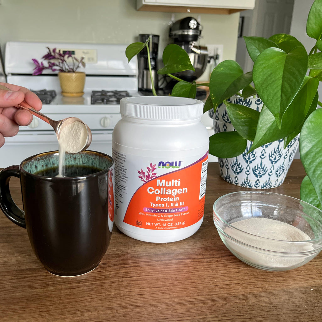 NOW Foods Collagen Powder - Skin Joint Bone Health

