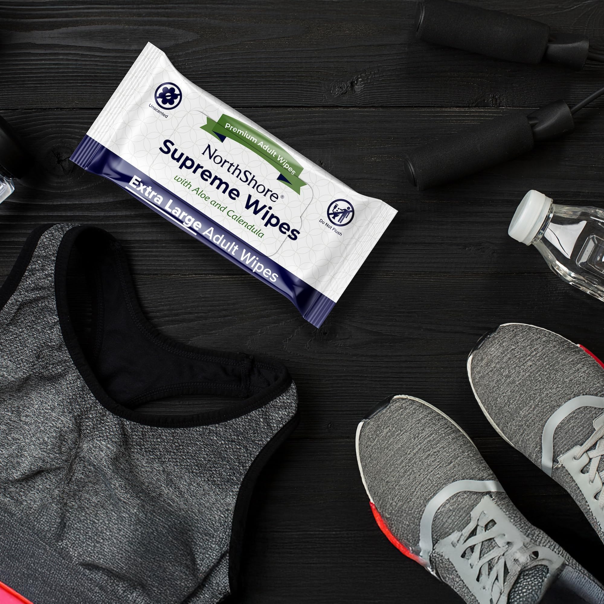 NorthShore Heavy-Duty Quilted Wipes | Hypoallergenic

