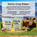 Santa Cruz Paleo Whey Protein Powder Grass-Fed Isolate


