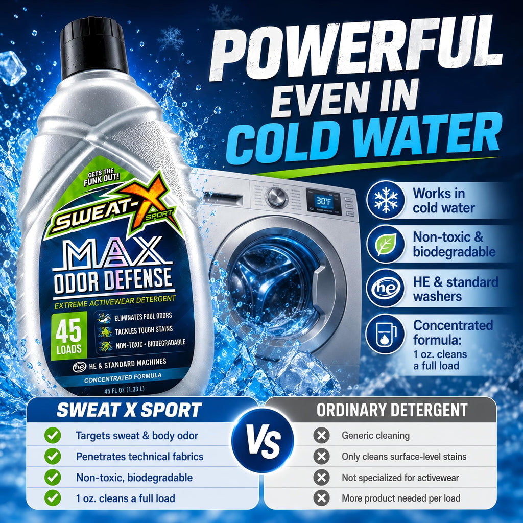 SWEAT X Laundry Detergent for Activewear | Sensitive Skin

