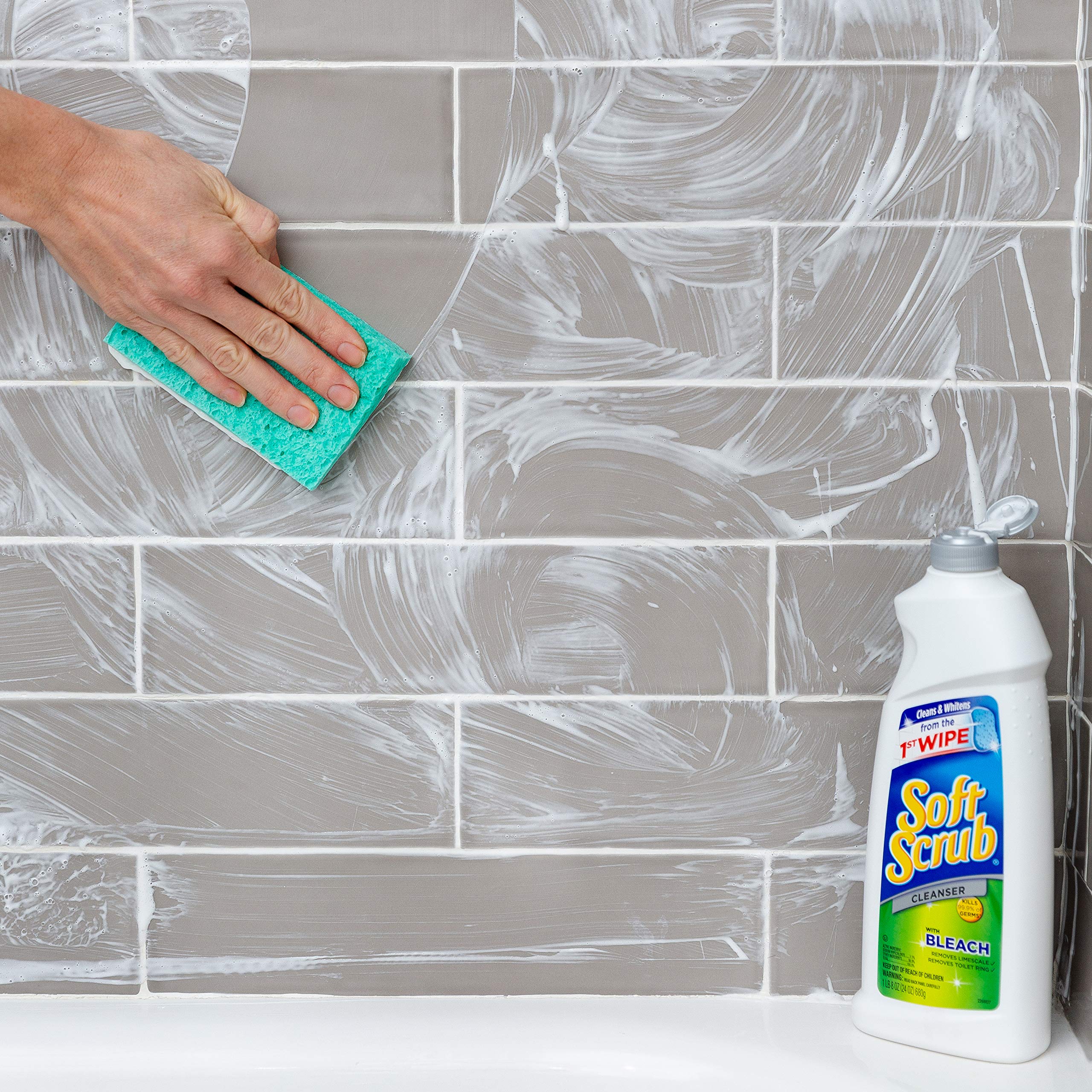 Soft Scrub Antibacterial Cleaner with Bleach

